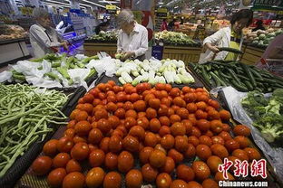 食用農產品價格走勢趨穩，豬肉價格漲幅顯著回落